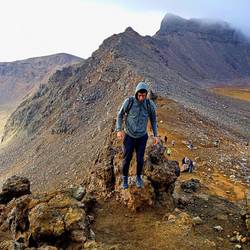 Bereit für die 20km Wanderung
