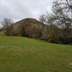 The Skirrid approaching bottom of final ascent