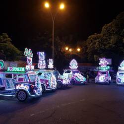 Pedal cars beim Alun Alun Selatan