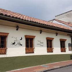 La Bruja (The Witch) restaurant with its motto "Here the magic begins with you"