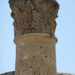 Intricate column capitals