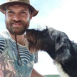 Max, the farm dog