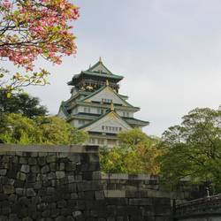 Die Burg von Osaka