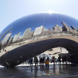 THE AMAZING BEAN SCULPTURE!