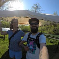 Wir haben schon mal geübt 😜