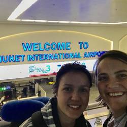 Whoop Whoop - through immigration!
