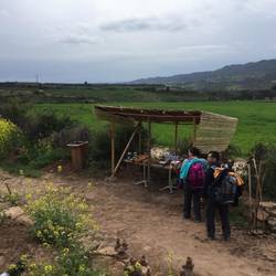 Fruit for donations. I love coming across these little places....adds some energy.