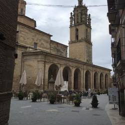 Iglesia de Santa Maria in Los Arcos.