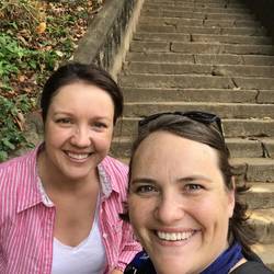 All fresh at the foot of the stairs to the temple!