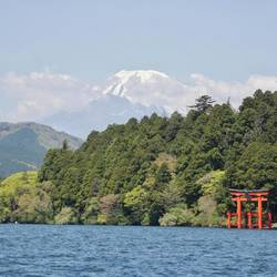 Der bekannte Fuji-Blick