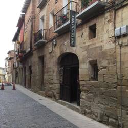 This is a small hotel near where I am staying...pretty cool..wish I had found it before my albergue.