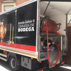 They deliver beer here like we deliver heating oil!!