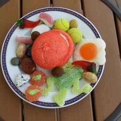 Hot chilli lolly, top left