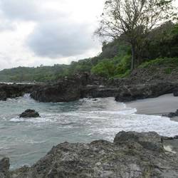 Aussicht vom Hotel Richtung Pool