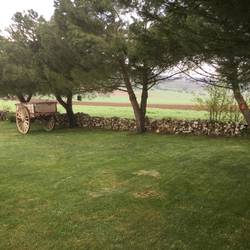 View at my first rest stop of the morning