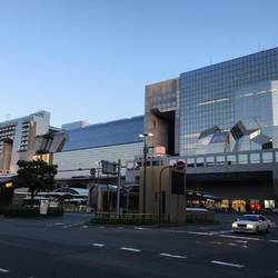 Enormous side of Kyoto station