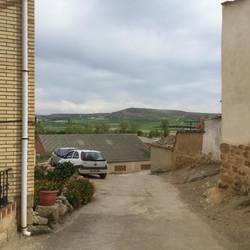 View from my albergue.