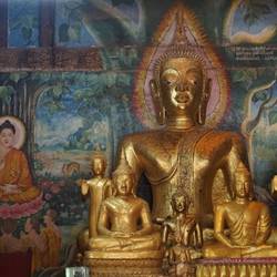 L'intérieur d'un des temples.