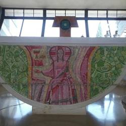 Altar in the church