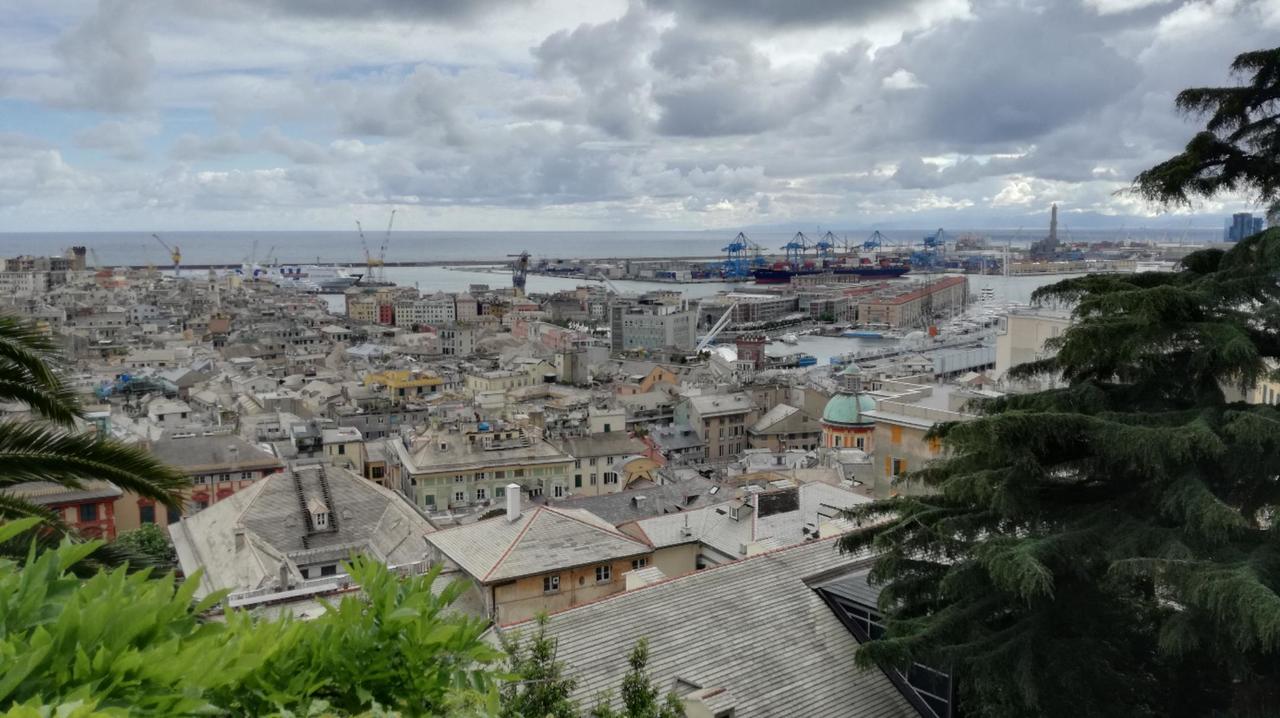 Blick auf Genua