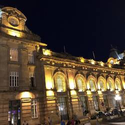 São Bento (Porto) train station tonight