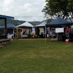 Cruise ship market day