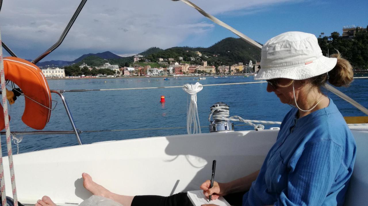 Sestri Levante wird gemalt