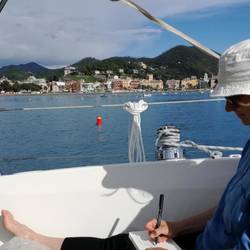 Sestri Levante wird gemalt