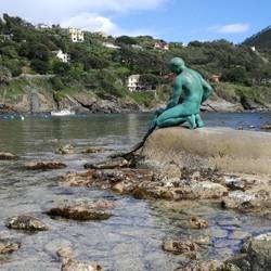 Fischer in der Baia del silenzio
