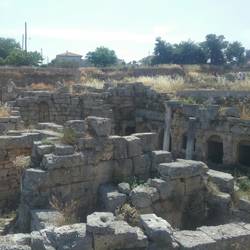 Part of ancient Corinth