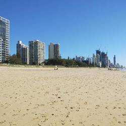 Broadbeach looking towards Surfers Paradise