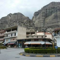 Kalambaka town centre