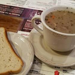 Sour rye soup