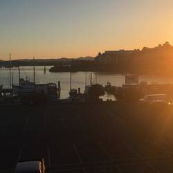 Sunsetting at 9pm over Victoria