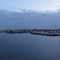 Docking early at Southampton