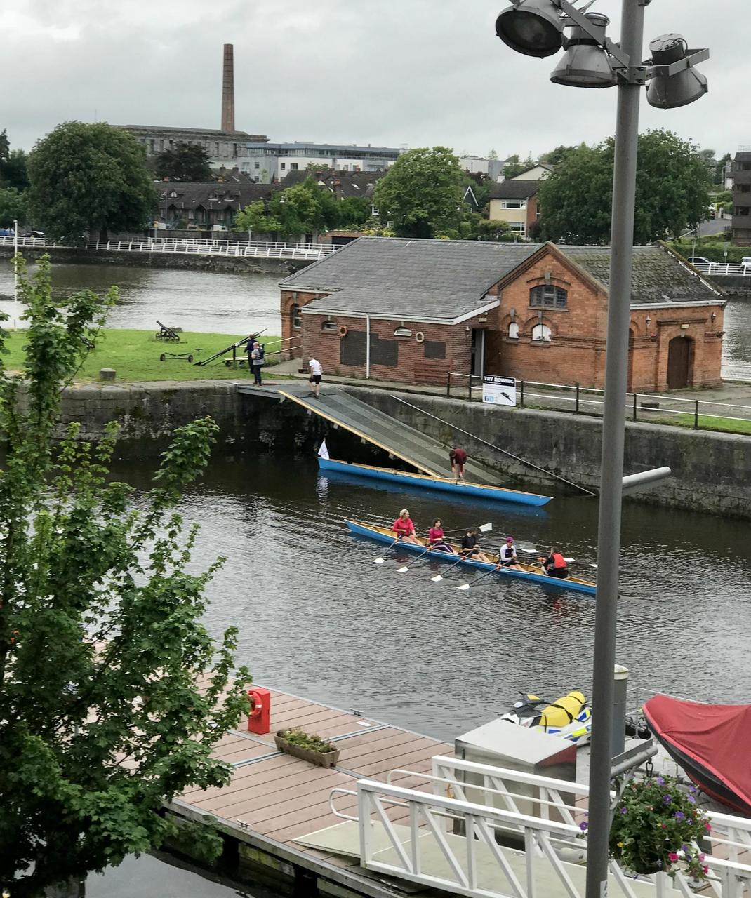 View from Pier Hotel Limerick