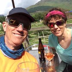 Our arrival at Glencoe