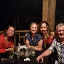 Dinner out- no A/C