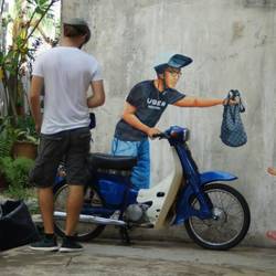 Max beim kultivieren.