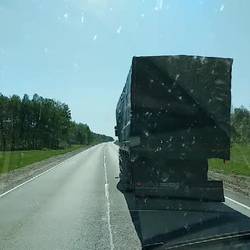 Unsere Lieblingsbeschäftigung: LKWs überholen