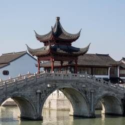 Traditional Chinese Architecture in the Old Canals of Suzhou