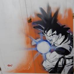 The wardrobe grafitti art