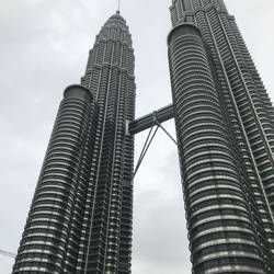 Petronas Tower was for a time the tallest building in the world.