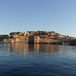 Portoferraio in der Morgensonne