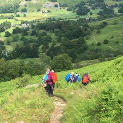 Making our way down