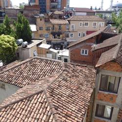 Tiled roofs from our hotel room