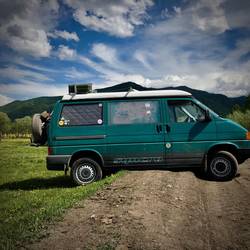 Danach ging's ohne Auspuff weiter