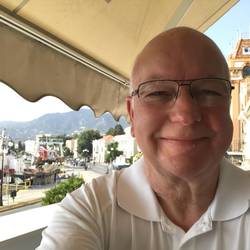 Breakfast on the balcony at the Lesbian Hotel