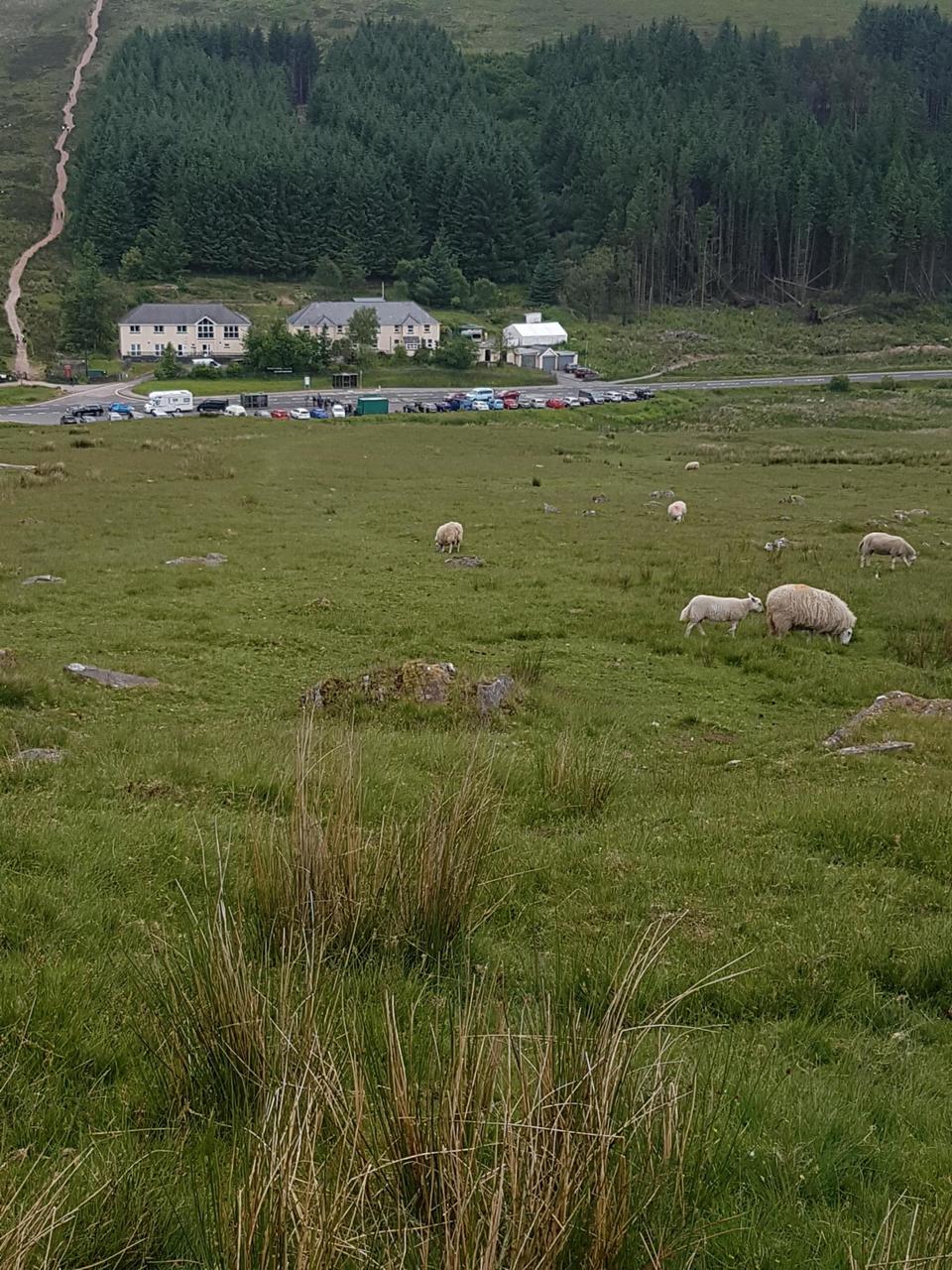 Storey Arms from the west