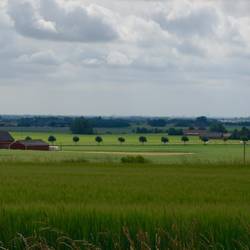 Blick vom Parkplatz am Nationalpark